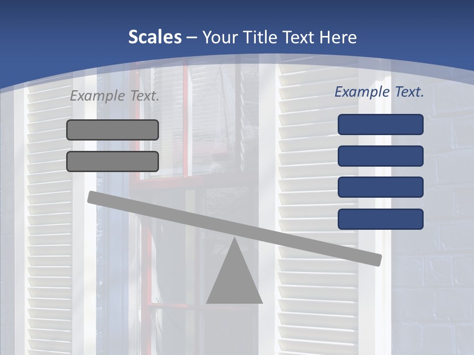 Geometric Estate Glass PowerPoint Template