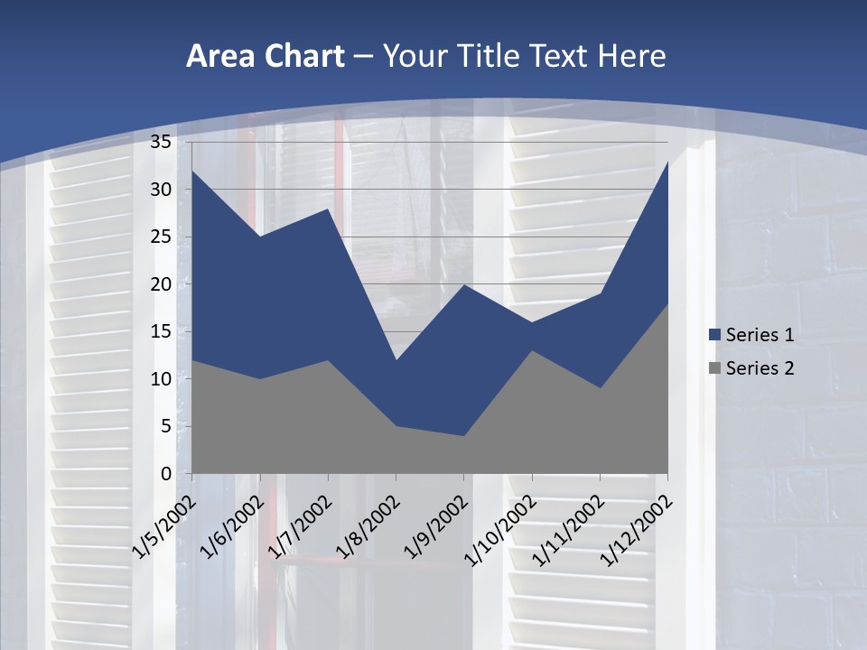 Geometric Estate Glass PowerPoint Template