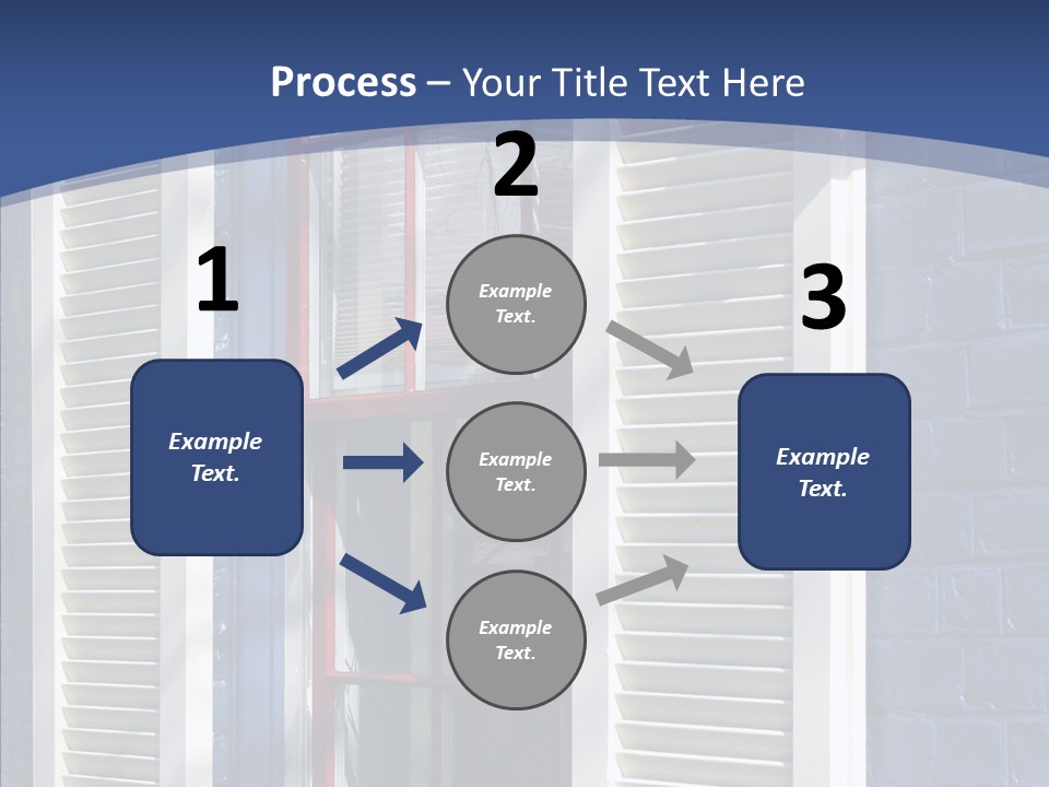 Geometric Estate Glass PowerPoint Template
