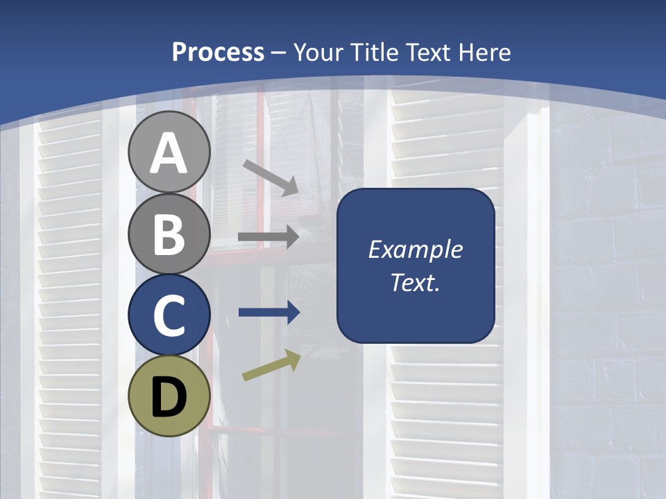 Geometric Estate Glass PowerPoint Template