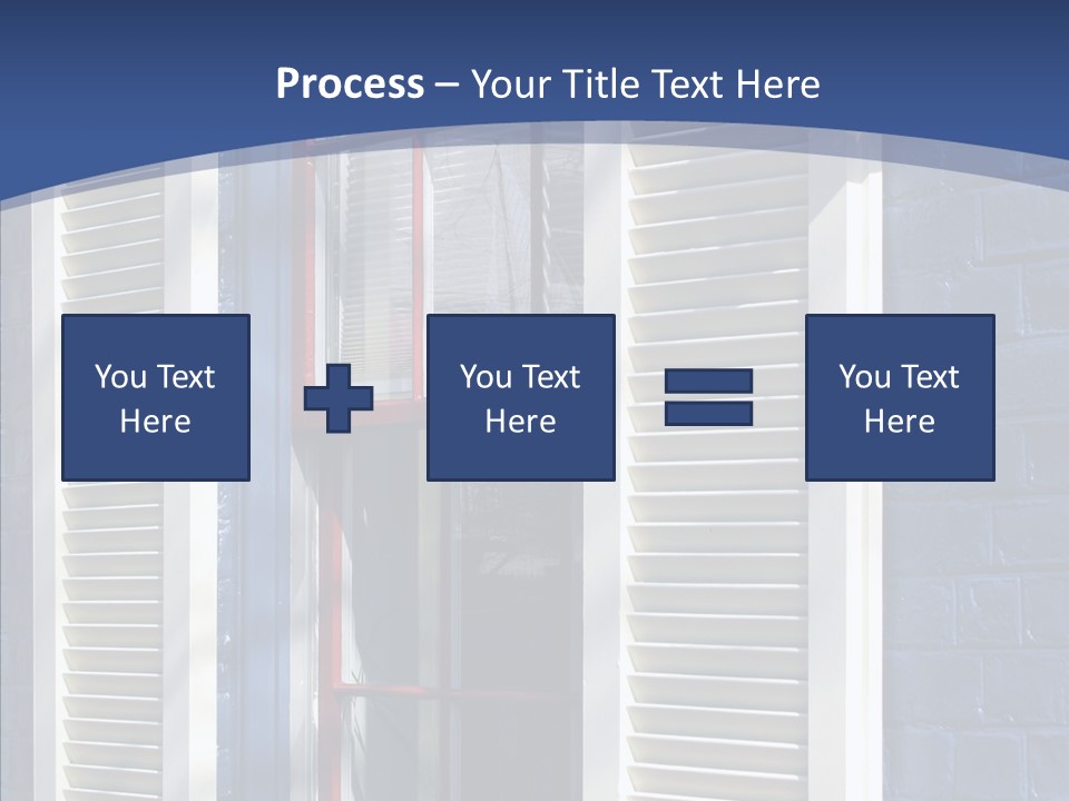 Geometric Estate Glass PowerPoint Template