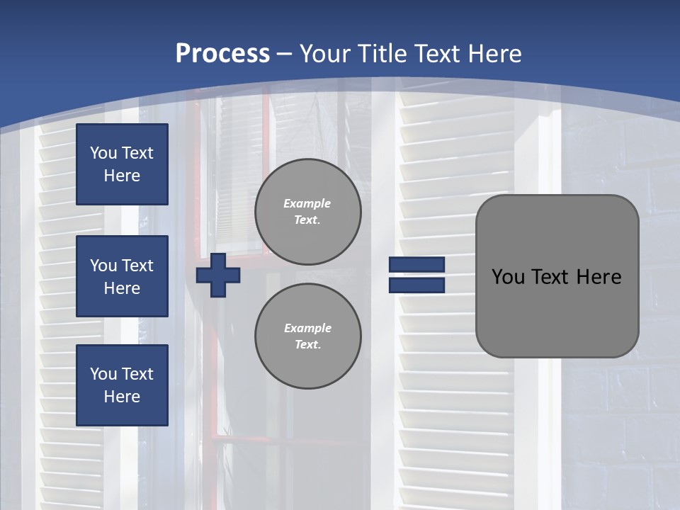 Geometric Estate Glass PowerPoint Template