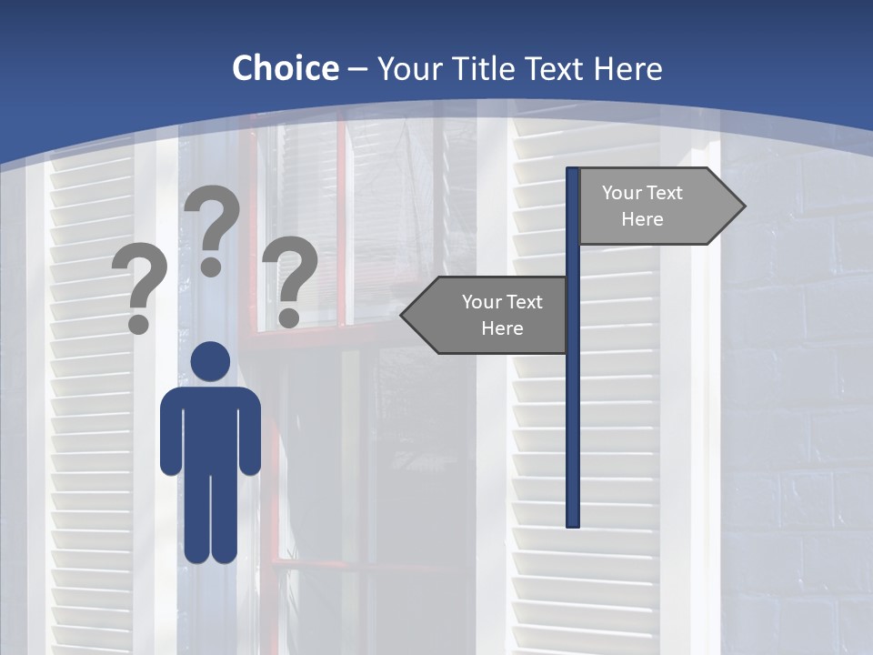 Geometric Estate Glass PowerPoint Template