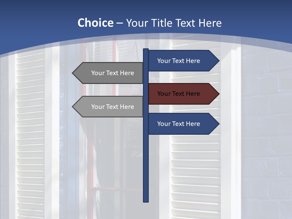 Geometric Estate Glass PowerPoint Template