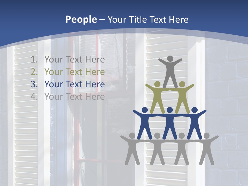 Geometric Estate Glass PowerPoint Template