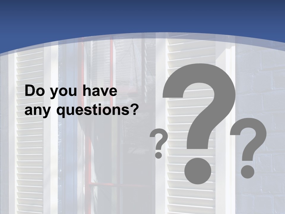 Geometric Estate Glass PowerPoint Template