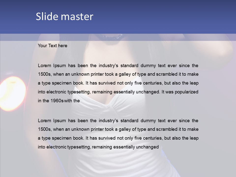 Girl Style Women PowerPoint Template