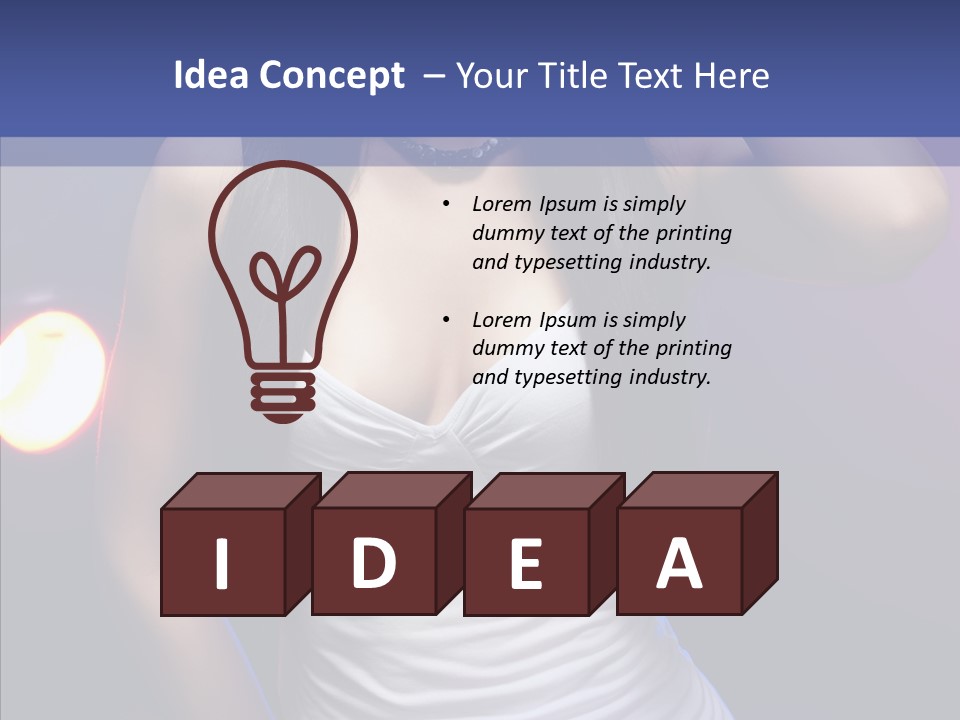 Girl Style Women PowerPoint Template