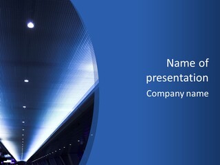 Hall Commercial Shadow PowerPoint Template