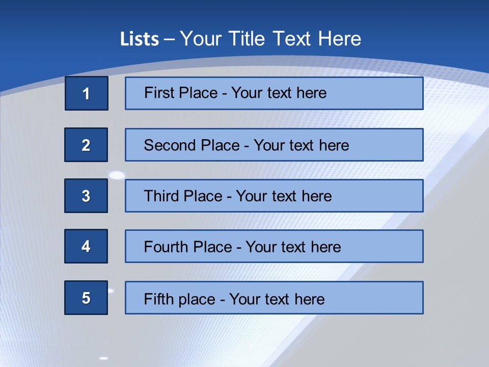 Hall Commercial Shadow PowerPoint Template