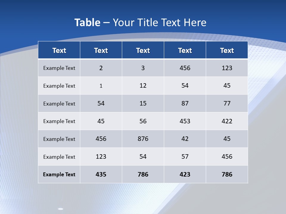 Hall Commercial Shadow PowerPoint Template