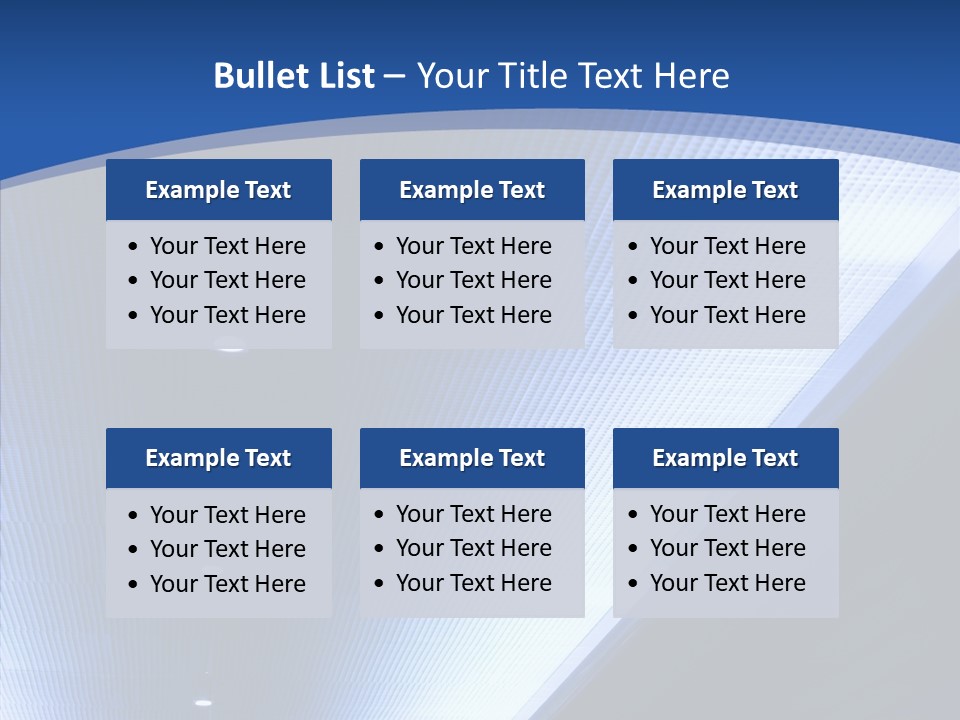 Hall Commercial Shadow PowerPoint Template