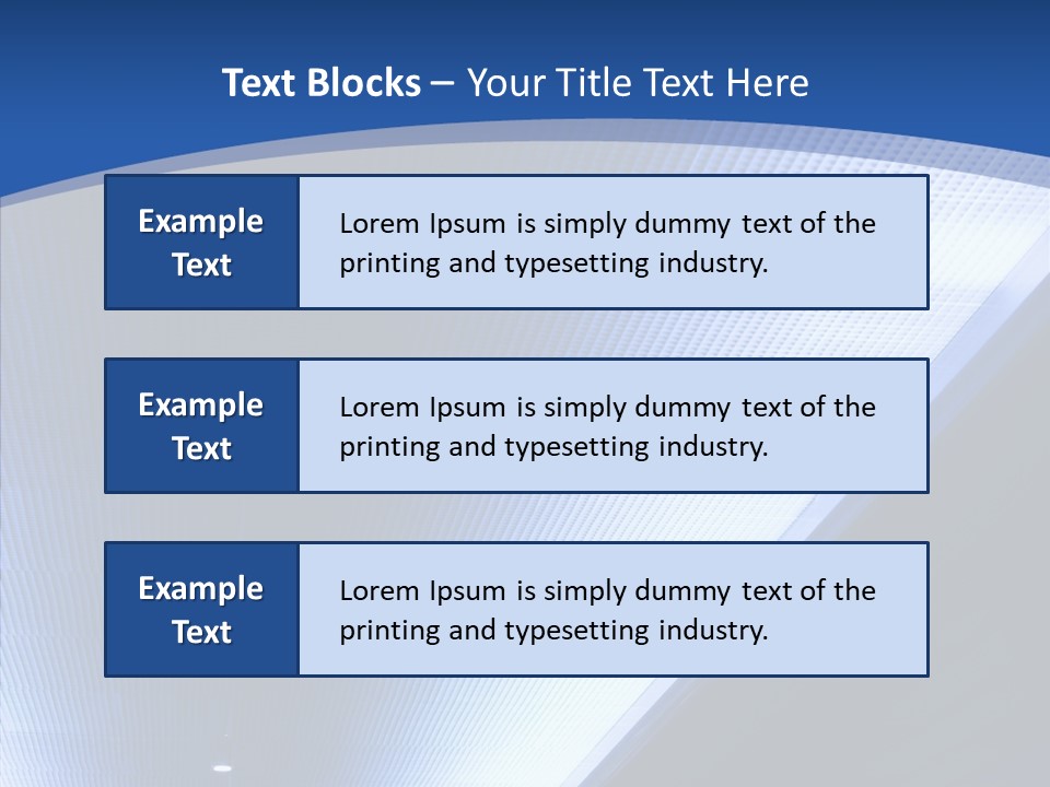 Hall Commercial Shadow PowerPoint Template