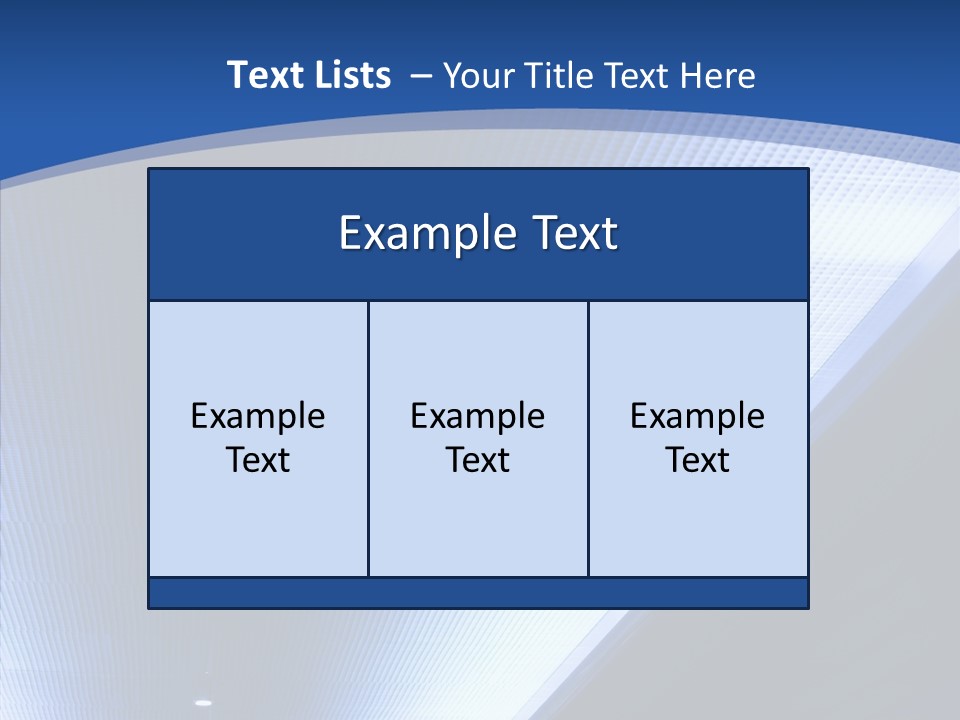Hall Commercial Shadow PowerPoint Template