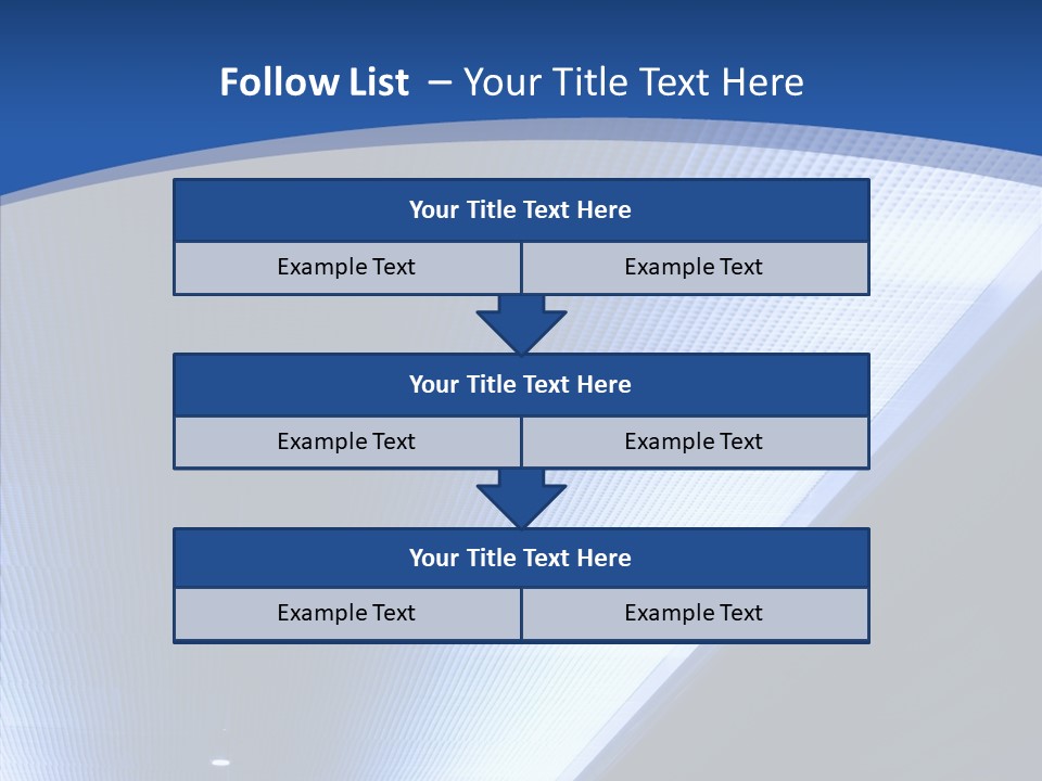 Hall Commercial Shadow PowerPoint Template