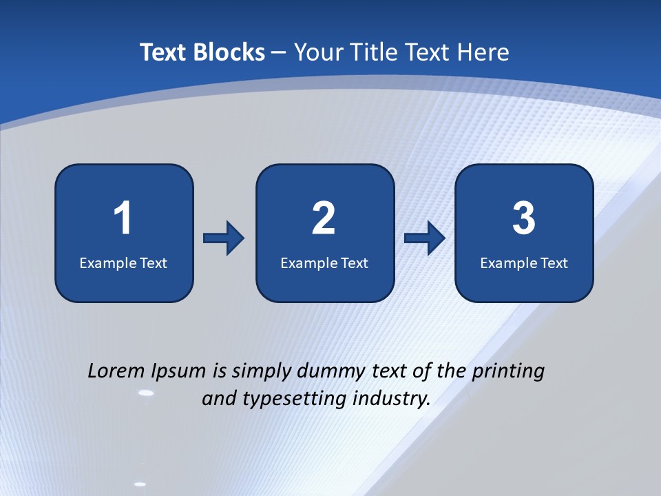 Hall Commercial Shadow PowerPoint Template
