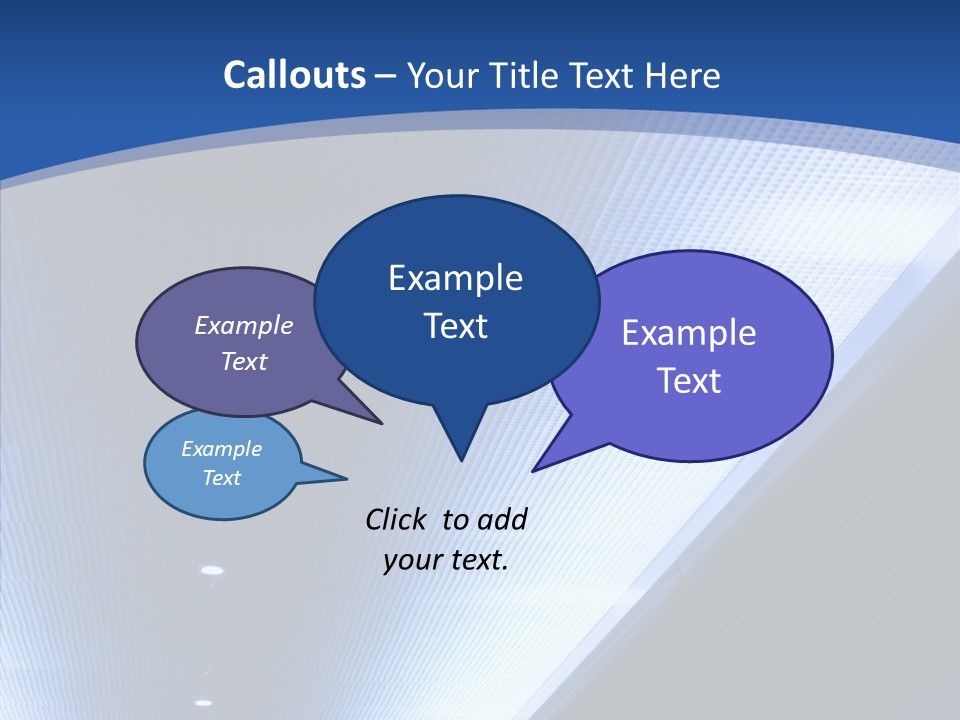 Hall Commercial Shadow PowerPoint Template