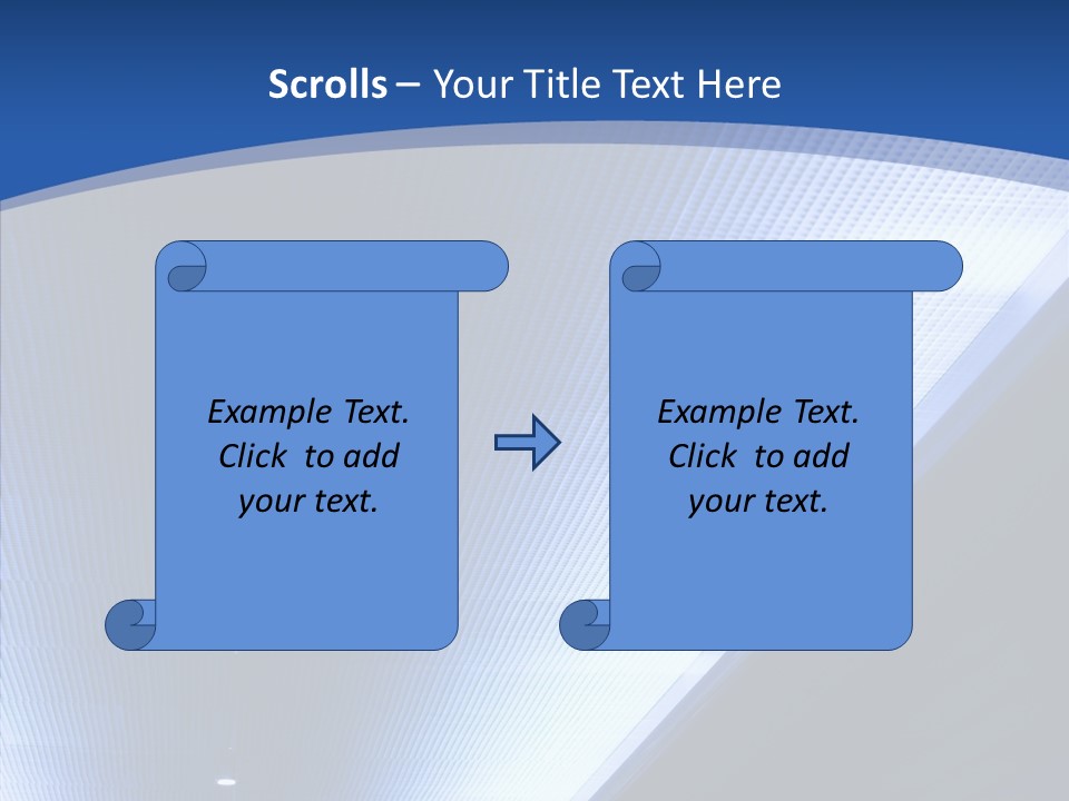 Hall Commercial Shadow PowerPoint Template