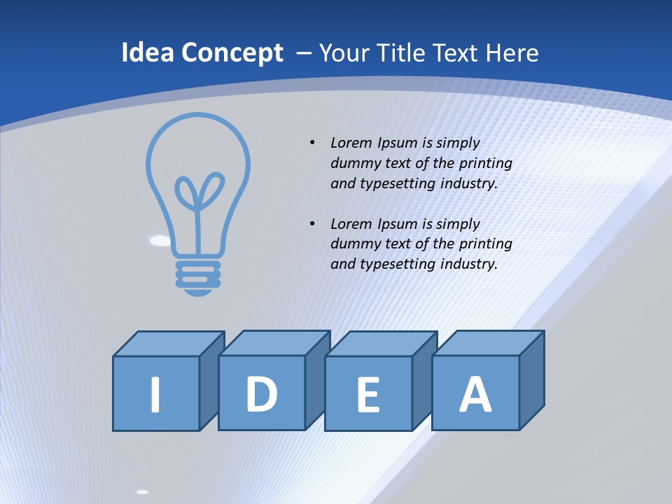 Hall Commercial Shadow PowerPoint Template