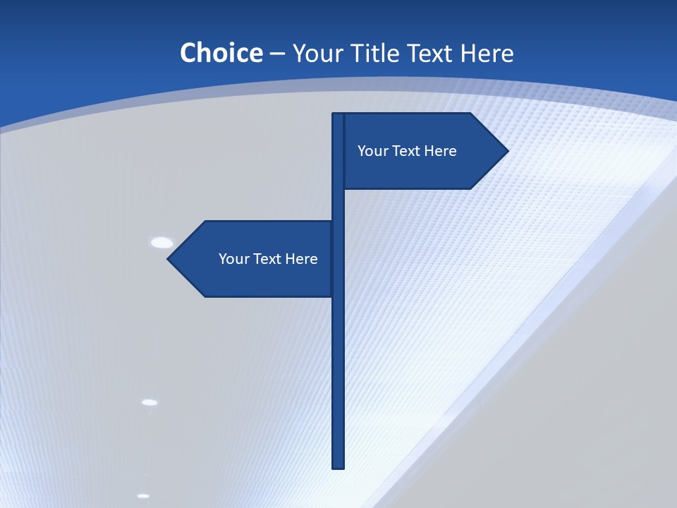 Hall Commercial Shadow PowerPoint Template