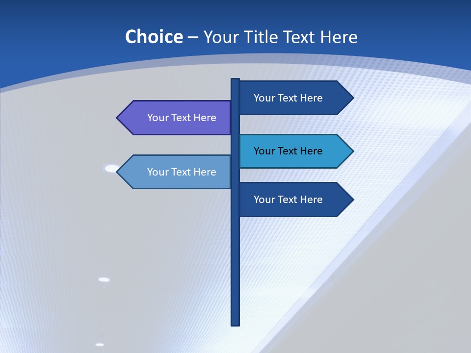 Hall Commercial Shadow PowerPoint Template