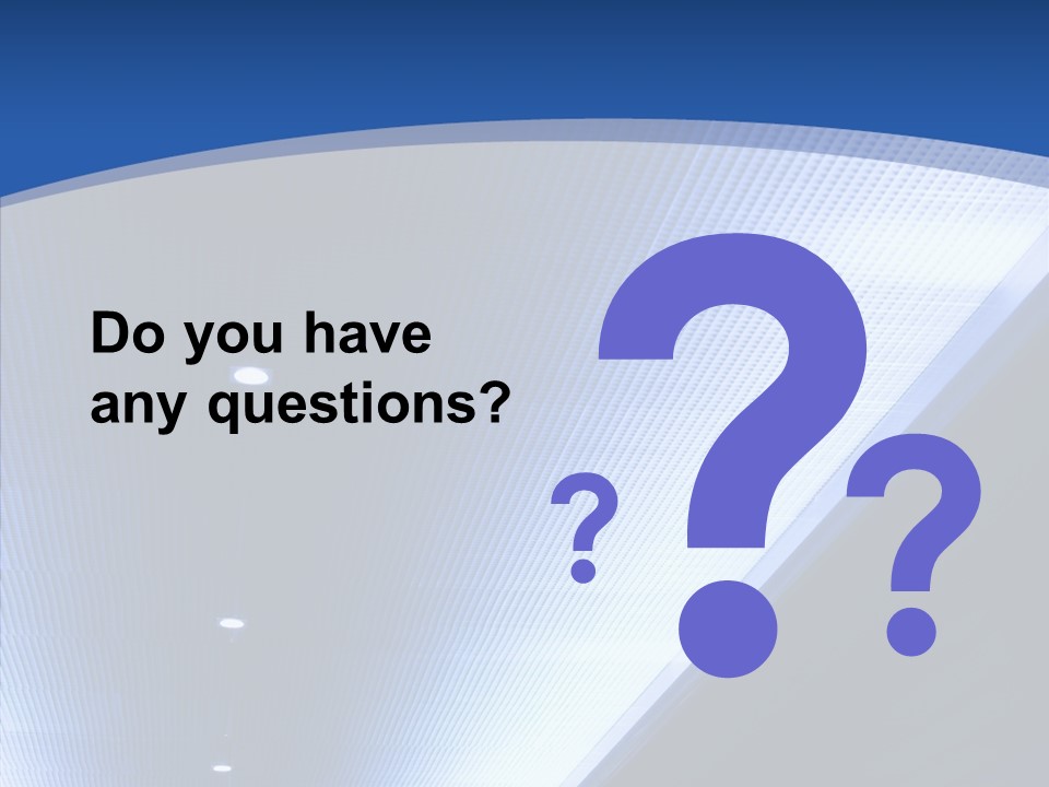 Hall Commercial Shadow PowerPoint Template