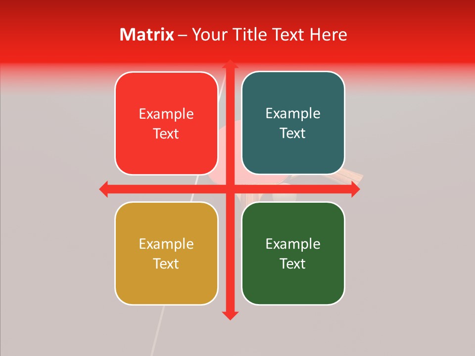 Net Competitive White PowerPoint Template