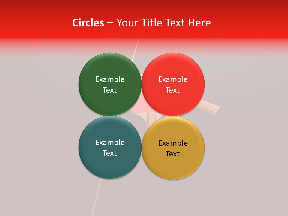 Net Competitive White PowerPoint Template