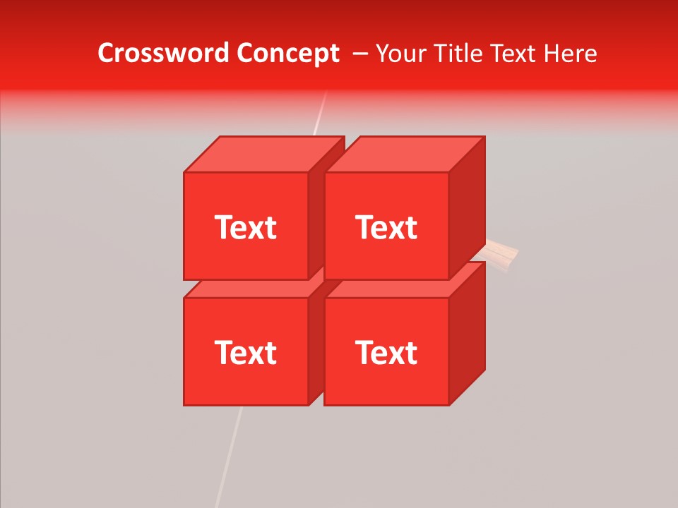 Net Competitive White PowerPoint Template