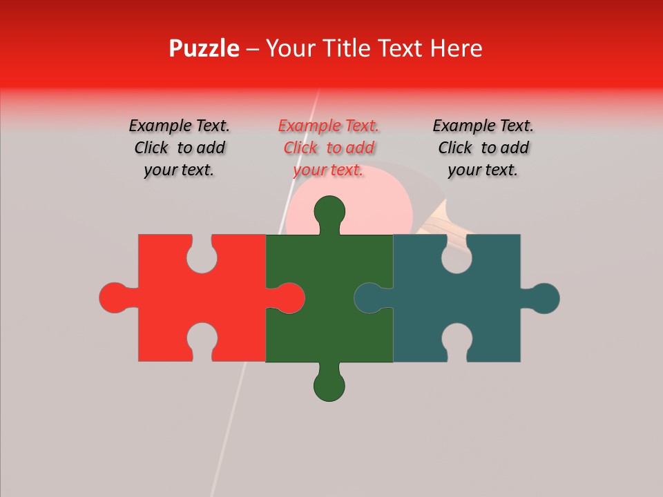 Net Competitive White PowerPoint Template