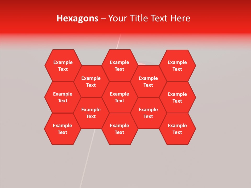 Net Competitive White PowerPoint Template