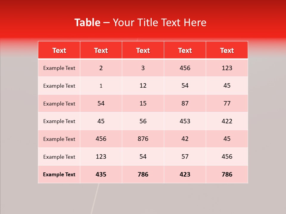 Net Competitive White PowerPoint Template