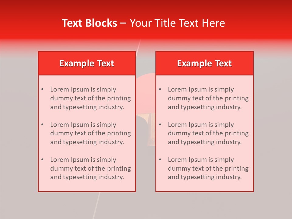 Net Competitive White PowerPoint Template