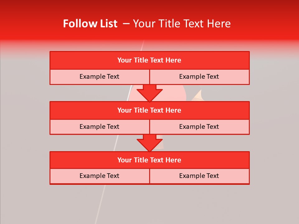 Net Competitive White PowerPoint Template