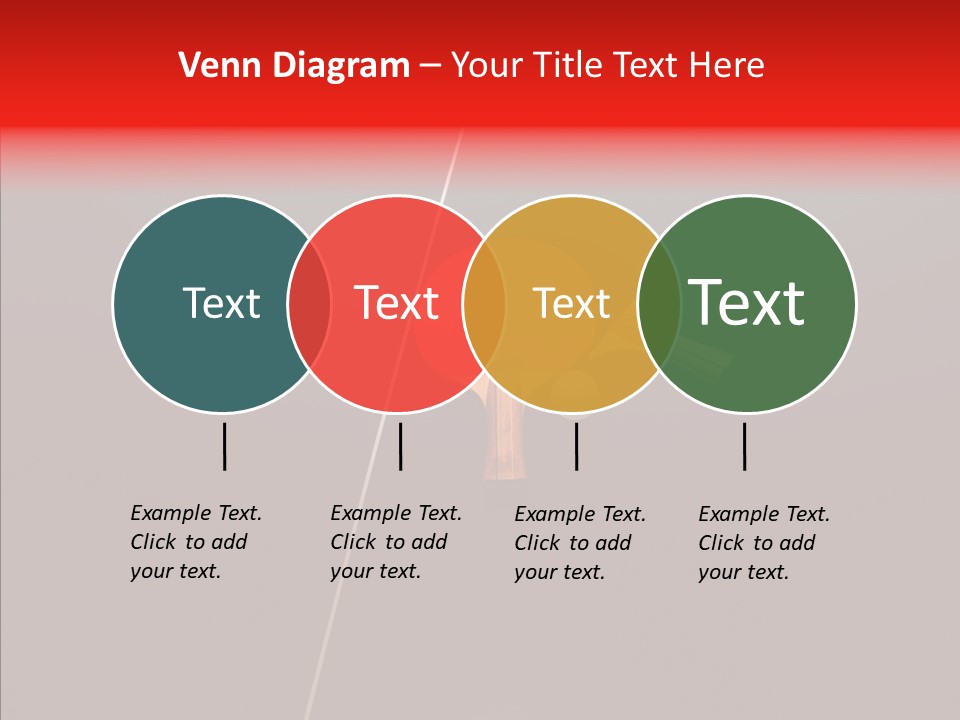 Net Competitive White PowerPoint Template