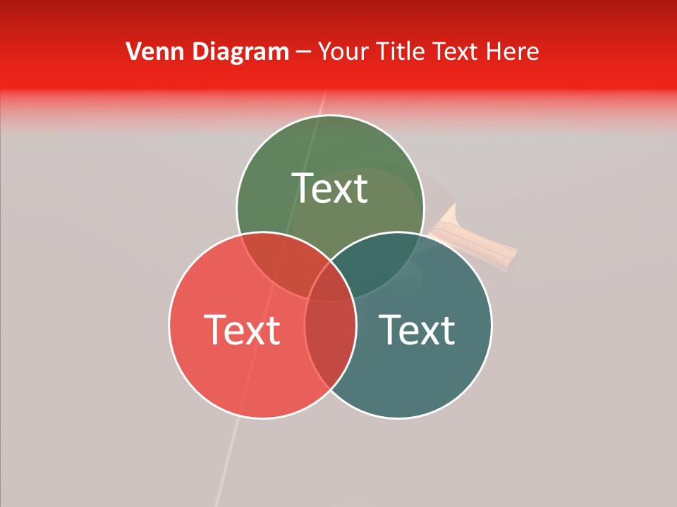 Net Competitive White PowerPoint Template