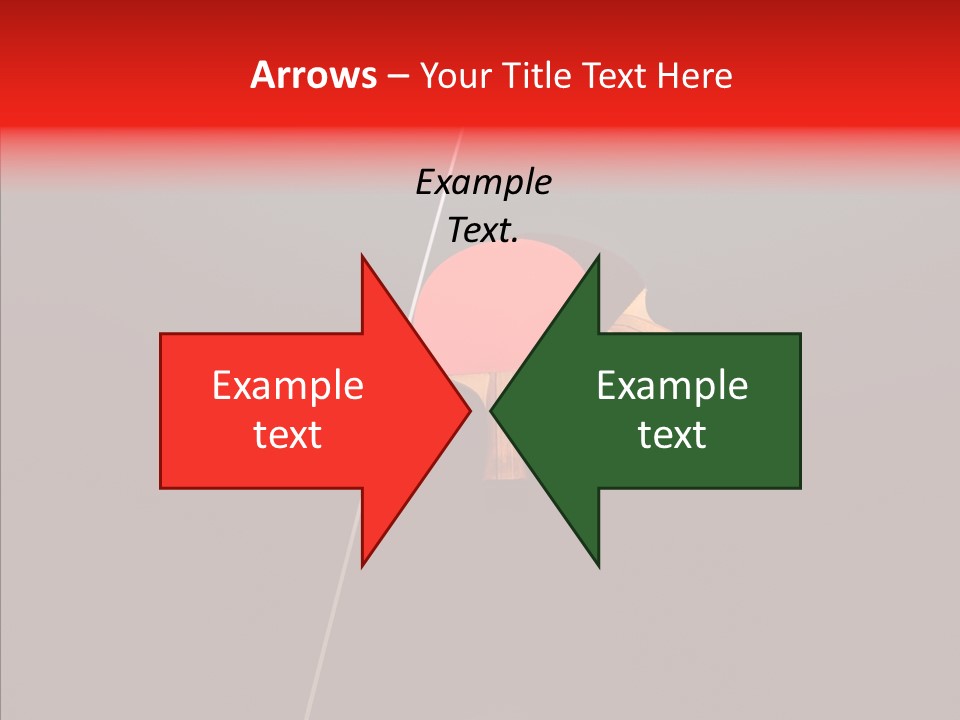 Net Competitive White PowerPoint Template