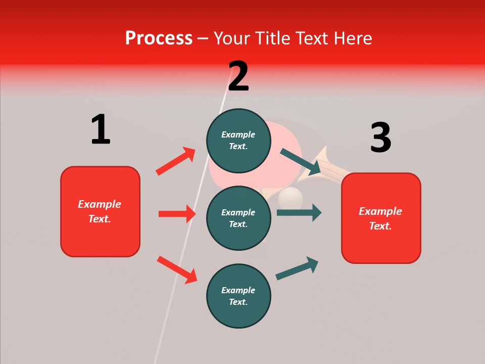 Net Competitive White PowerPoint Template