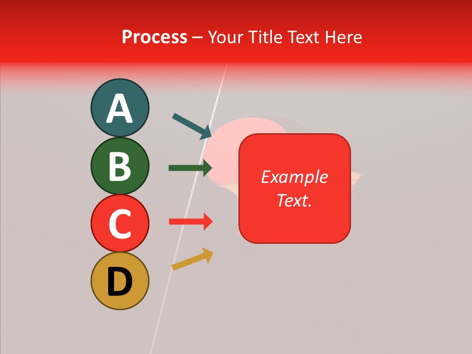 Net Competitive White PowerPoint Template