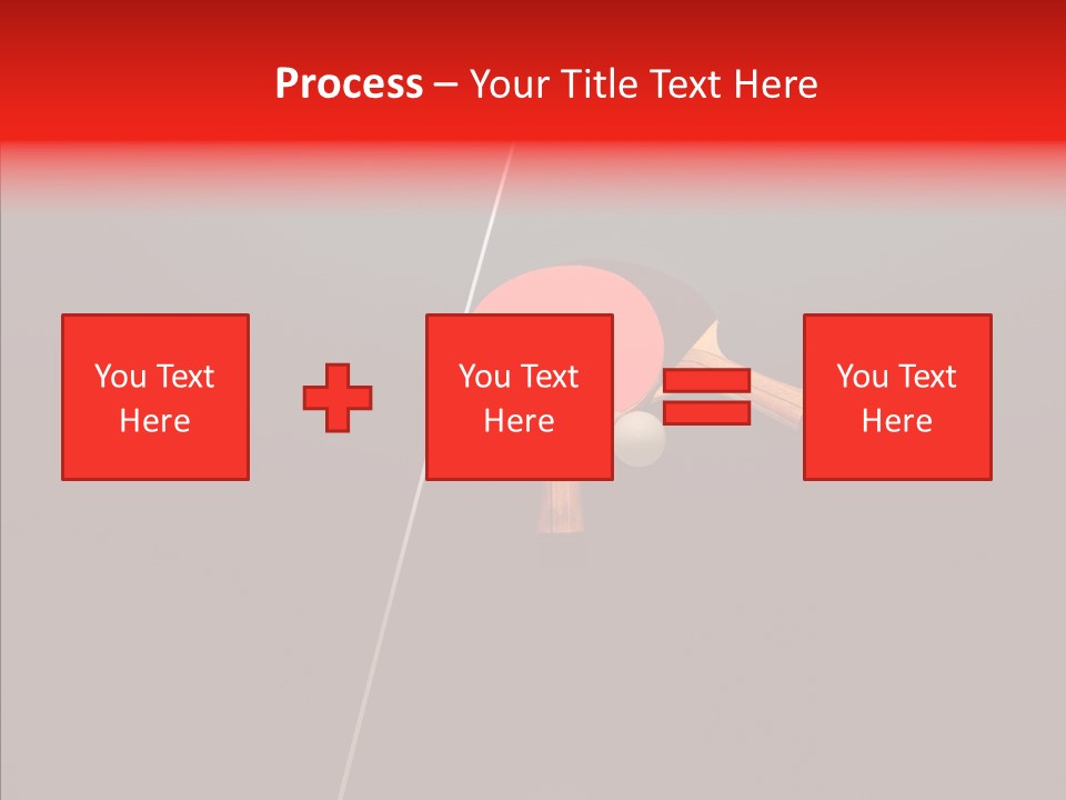 Net Competitive White PowerPoint Template