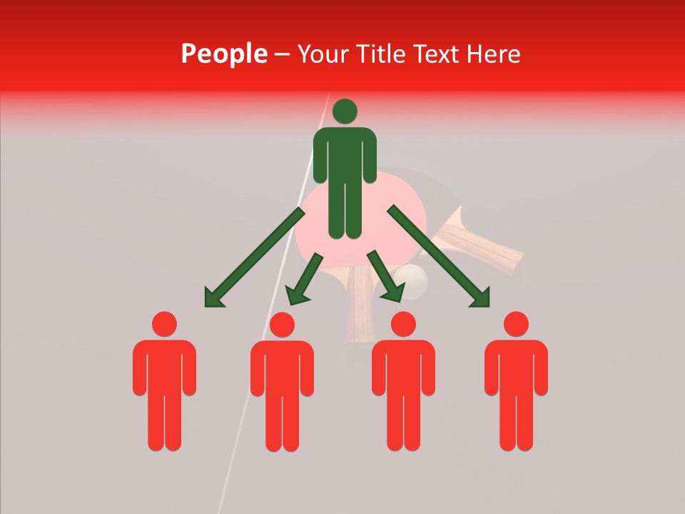 Net Competitive White PowerPoint Template