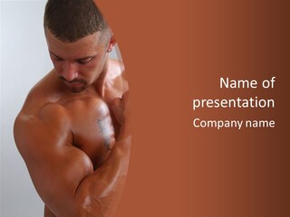 Complexion Hunk Skin PowerPoint Template