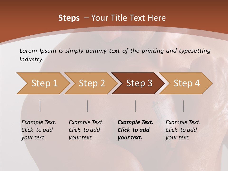 Complexion Hunk Skin PowerPoint Template