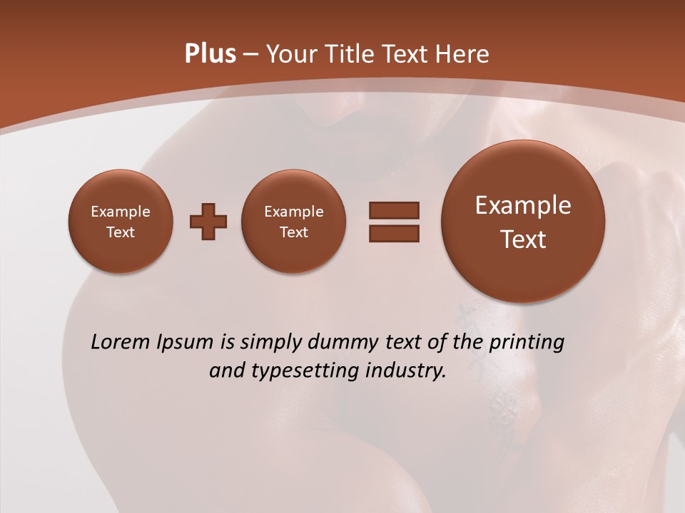 Complexion Hunk Skin PowerPoint Template