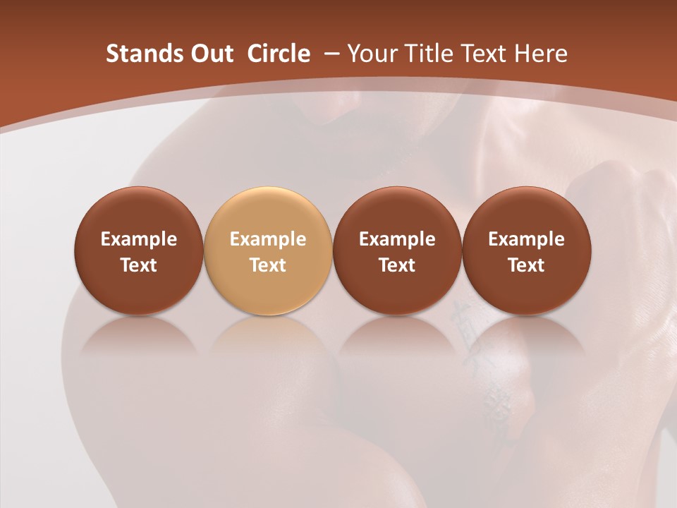 Complexion Hunk Skin PowerPoint Template