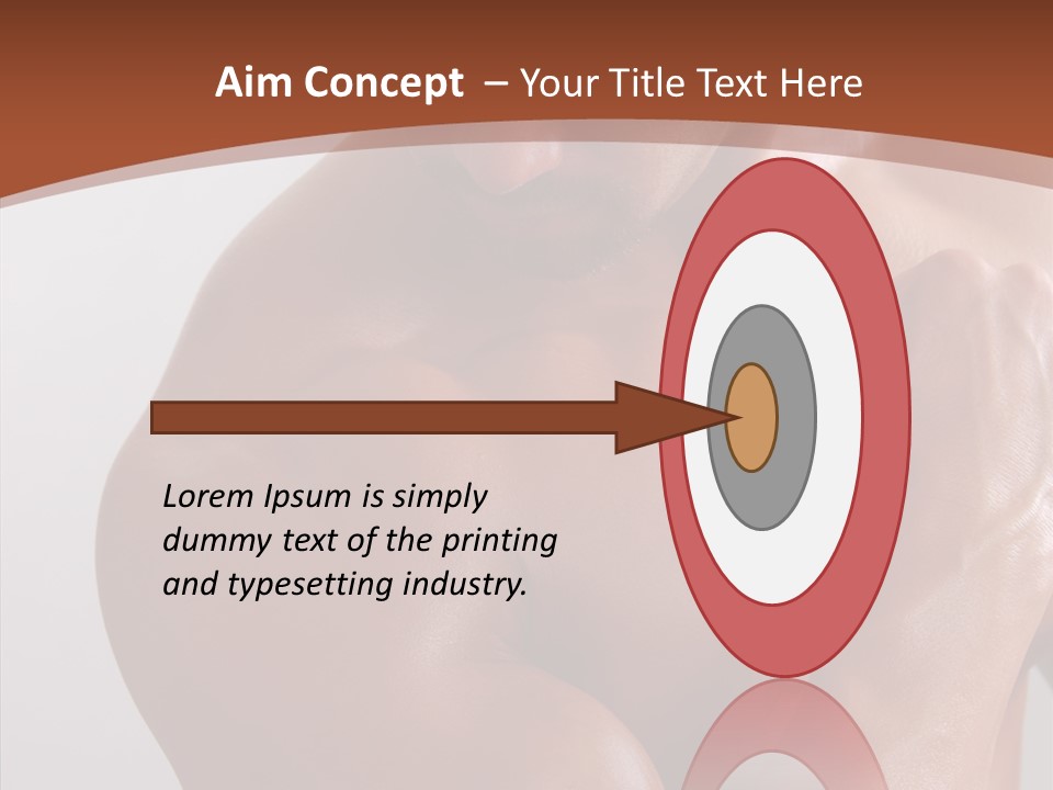 Complexion Hunk Skin PowerPoint Template