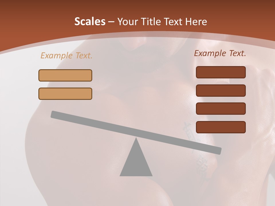 Complexion Hunk Skin PowerPoint Template