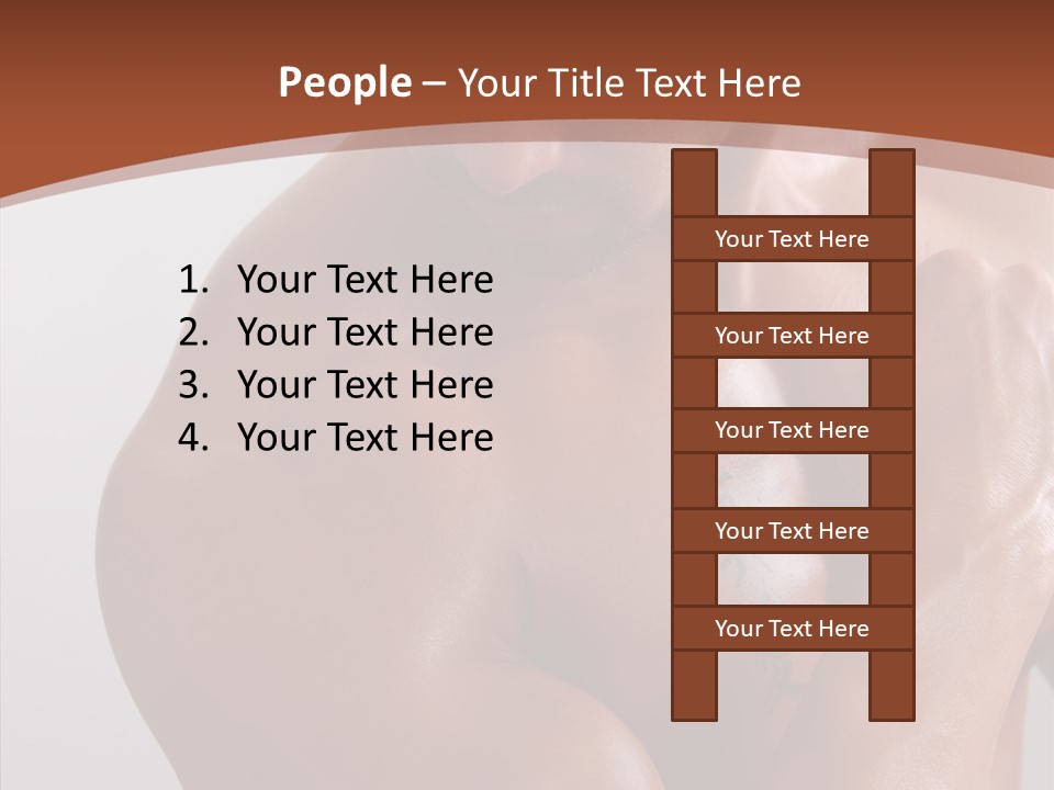 Complexion Hunk Skin PowerPoint Template