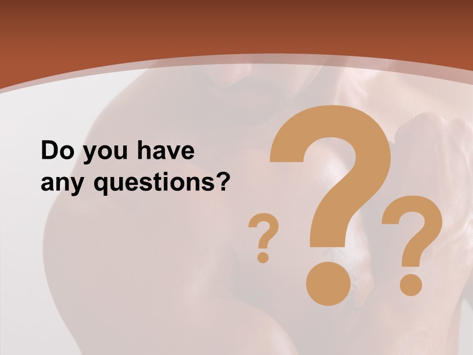 Complexion Hunk Skin PowerPoint Template