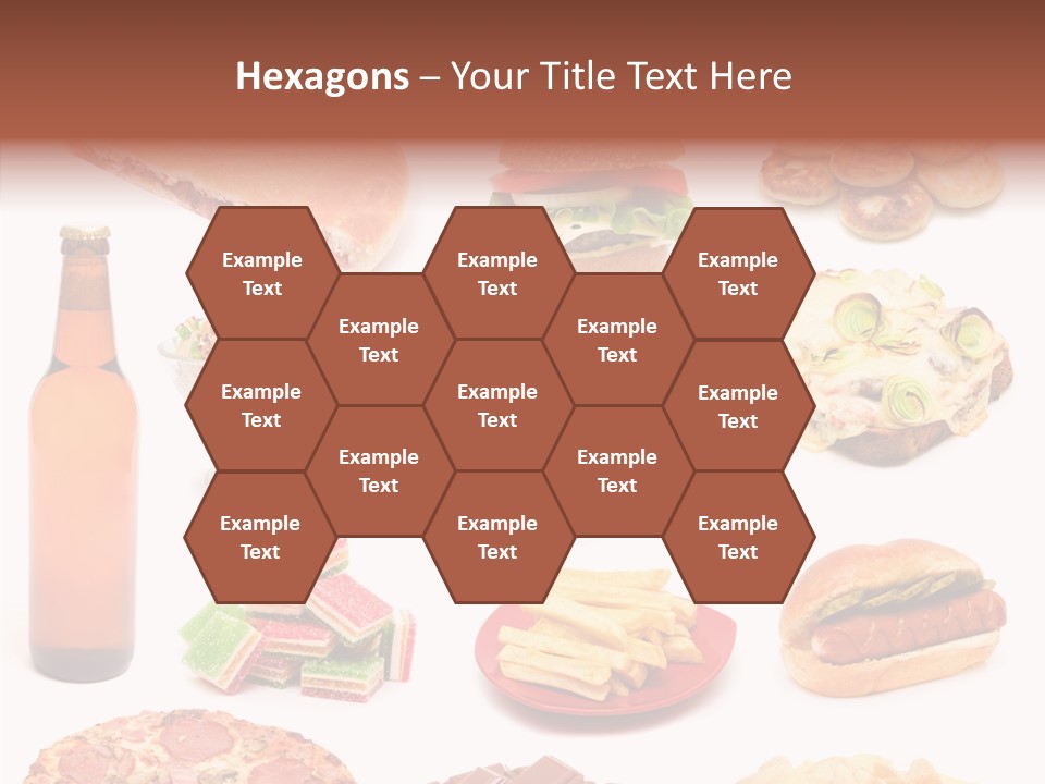 Fries Junk Potato PowerPoint Template